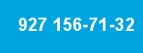 927 156-71-32